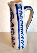 Dzbanek/wazon 24 cm wys., szkliwiona kamionka, siwak?