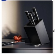 Zestaw noży GRAND CLASS, zestaw 5 szt., z blokiem, WMF