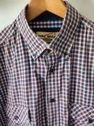 koszula męska krótki rękaw 100% bawełna przewiewna kołnierzyk zapinana