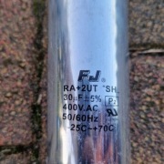 Kondensator FJ  RA+2UT 30uF 400V AC