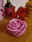 Świeca świeczka sojowa love walentynki róża zapachowa 105g