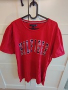 Czerwona koszulka męska t-shirt Tommy Hilfiger r. XL