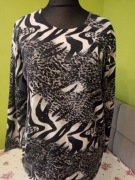 Sweter zebra cienki rozmiar 44