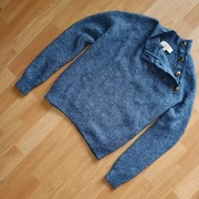 La Maille Sezane ciepły lekki sweter kid mohair merino S