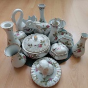 Zestaw figurki wazoniki pudełka Chodzież Pirson inne