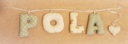 Szyte Literki POLA