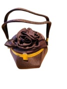 Torebka torebeczka wieczorowa, wizytowa, puzdreko róża