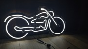 Neon LED Ledon Motocykl Prezent Lampa Motor