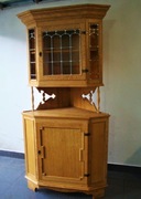 Szafka narożna drewniana