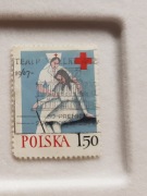 Znaczek PCK stempel Teatr Wielki w Łodzi 1967-50 Premier 2.780.000 