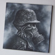 Oryginalny obraz ręcznie rzeźbiony w blasze ...