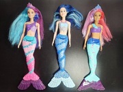 Mattel figurki lalek syreny
