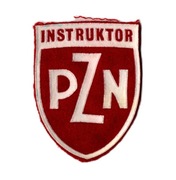 NASZYWKA PRL INSTRUKTOR PZN POLSKI ZWIĄZEK NARCIARSKI FIS ZAKOPANE
