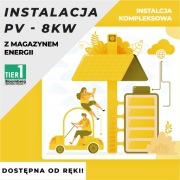 8kW fotowoltaika + magazyn energii = niezależność