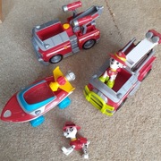 Psi patrol Marshall figurki, pojazdy