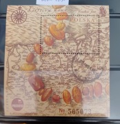 Znaczki PL z rocznika 1993, Blok 107, kasowane. 