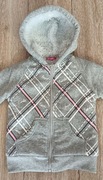 Ciepła bluza, kurtka z futerkiem, r. 98-104, 4lata