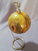 KOMOZJA - Bombka   "  Pawie pióro"