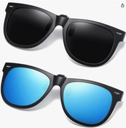 Nakładka przeciwsłoneczna Clip-On okulary korekcyjne Polaryzacja UV400 