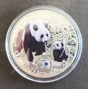 Zambia 1.000 kwacha 2014 panda wielka