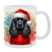 KUBEK Z PSEM Cocker spaniel amerykański - PREZENT, PERSONALIZOWANY, 24HWYS