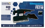 Szlifierka taśmowa oscylacyjna 800 W Eurotek