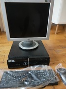 PC biurowy SSD/win10/RW-DVDjak NOWY PełenZestaw 