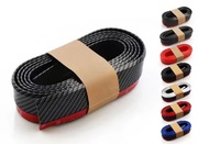 Warga Gumowa na zderzak carbon/czerwony 2,5m uniwersalna 