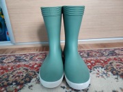 Kalosze Tribord 100 | 38/39 | Frozen Green, Ultra White