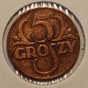 Moneta 5 groszy 1931 rok
