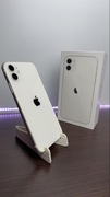 iPhone 11/White/100% Baterii/Bardzo Dobry/Pełen Zestaw