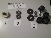 NISZCZARKA HAMA M12CD zebatki