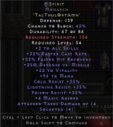 Diablo 2 Rotw spirit monarch unmaid nonladder PC