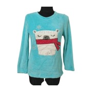 *DAMSKA PIŻAMA  LOVE TO LOUNGE CIEPŁA BŁĘKITNA ROZMIAR S