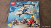 LEGO City 60243 Pościg helikopterem policyjnym.