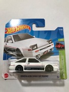 hot wheels Toyota AE86 Sprinter Trueno biala      Wyprzedaż Kolekcji !
