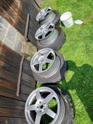 Alufelgi OZ RACING ORYGINALNE 18 CALI 5 X 100 ZIMOWE  I LETNIE OPONY