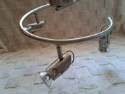 Lampa sufitowa 3xgu10 kolor: srebrna