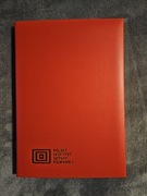 Kalendarz notes notatnik czerwony A5 PISF