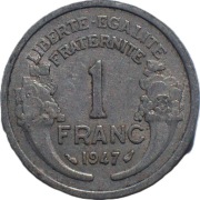 Francja 1 frank z 1947 rok - OBEJRZYJ MOJĄ OFERTĘ