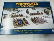 Warhammer The Old World Box DWARFEN MOUNTAIN HOLDS BATTALION
