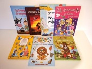 KSIĄŻECZKI DLA DZIECI - BRZECHWA, KRÓL LEW, BAJKI -ZESTAW 7 KSIĄŻEK