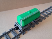 Wagon cysterna do pociągu z klocków