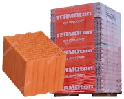 cegła 25 cm Termoton ceramika pustak ściana dziurawka wienerberger leier