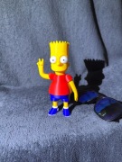 Figurka 3D BART SIMPSON 15 cm | Druk 3D | Złożona lub do montażu
