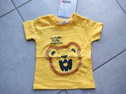 Bluzka niemowlęca krótki rękaw 68