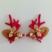 Świąteczne spinki do włosów  na Mikołaja, Wigilię, Xmas