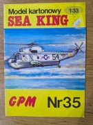Model Kartonowy Sea King GPM nr 35