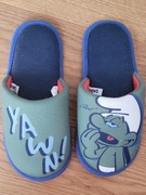 Kapcie dziecięce Benetton rozm. 31/32 SMERFY