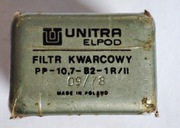 Fitr kwarcowy PP-10,7 -2-1R/II UNITRA ELPOD